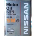 Nissan Oil Strong Save X Е Special SМ 5w-30 4л. (п/син) KLAM2-05304