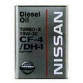 Nissan Oil TURBO X CF-4/DH-1 10w-30 4л. (г/крек) KLBFO-10304