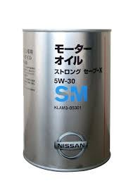 Основное фото Nissan Oil Strong Save X SM 5w-30 1л.(г/крек) KLAM3-05301