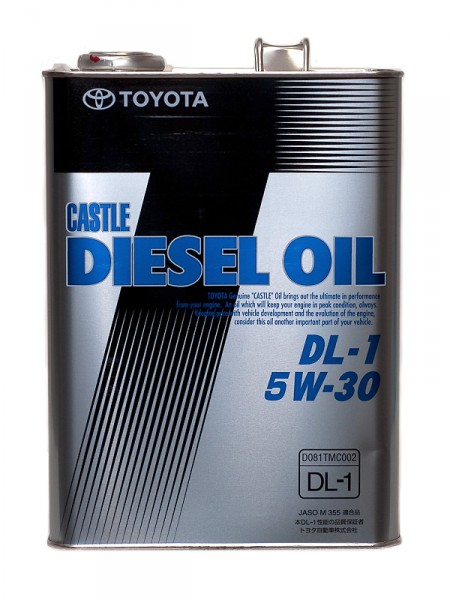 Основное фото Toyota Diesel Oil DL-1 5W30 (г/крек) 4 л. 08883-02805