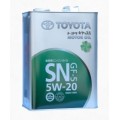 Toyota Motor Oil SN 5W-20 (г/крек) 4л.х 6 08880-10605