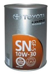 Основное фото Toyota Motor Oil SN/CF 10w-30 (г/крек) 1л. 08880-10806