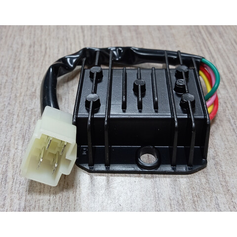 Дополнительное фото товара Регулятор напряжения 4T 125-150сс 1 фишка 4 конт. (фишка узкая 