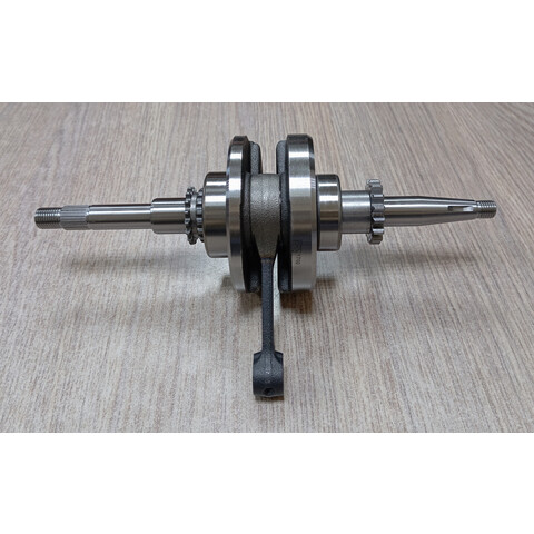 Дополнительное фото товара Коленвал 4T двигатель 139QMB 50сс, 80cc в сборе с подшипниками SEE TW