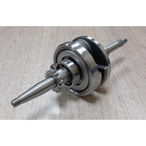 Дополнительное фото товара Коленвал 4T двигатель 139QMB 50сс, 80cc в сборе с подшипниками SEE TW