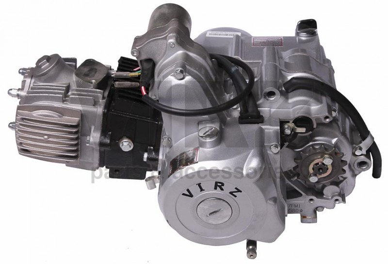 Основное фото Двигатель в сборе 4Т 152FMI (CUB) 119,7см3 (МКПП) (N-1-2-3-4) (с верх. э/стартером); ALPHA