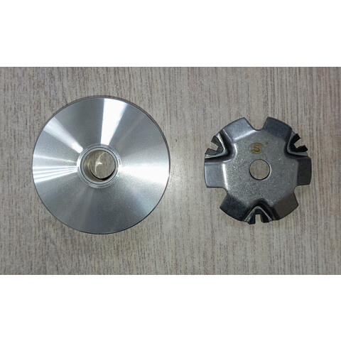 Дополнительное фото товара Вариатор передний Honda Dio 4т, AF 61, AF 62, AF 68 (в сборе + ролики + втулка) SEE