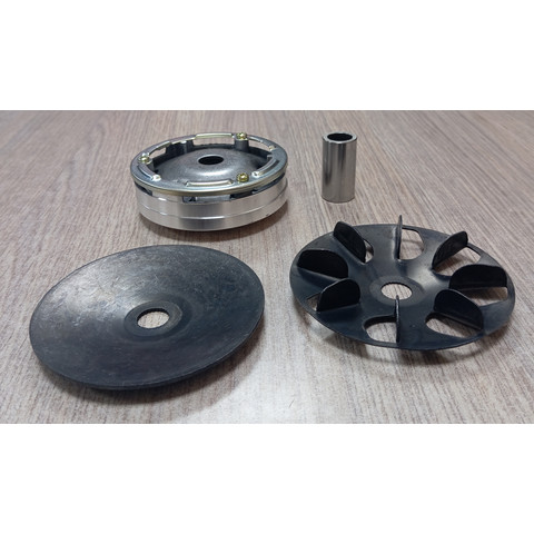 Дополнительное фото товара Вариатор передний Suzuki Let's комплект с втулкой и крыльчатками