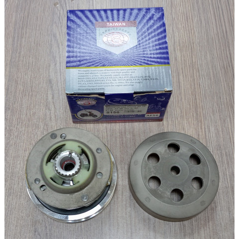 Дополнительное фото товара Вариатор задний в сборе Honda AF 35 NEW, AF 48, Dio 4т AF 51, 56 (алюминиевые шкивы) SEE TW