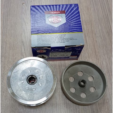 Дополнительное фото товара Вариатор задний в сборе Honda AF 35 NEW, AF 48, Dio 4т AF 51, 56 (алюминиевые шкивы) SEE TW