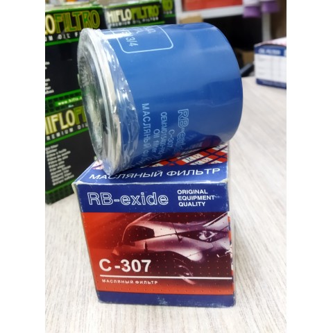 Дополнительное фото товара Фильтр масляный RB-exide C-307 (ОБЪЕДИНЁН С C-023E) 15400-PR3-004/26300-35503 (Фильтр масляный RB-exide C-316) Great Wall